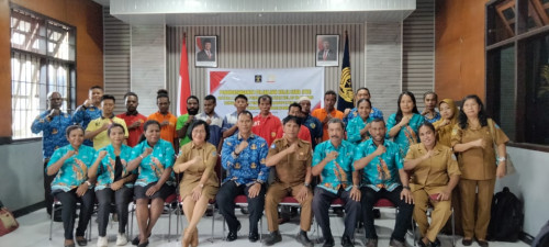Lapas Nabire Teken Perjanjian Kerjasama dengan Dinas Pendidikan Kabupaten Nabire dan PKBM Mekarsari, Resmikan Honei Pintar